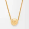 Collana Pebble in argento sterling Oro Collana Pebble in argento sterling Oro