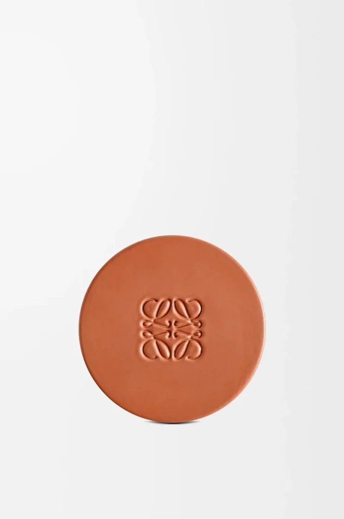 Coperchio per candela media in terracotta