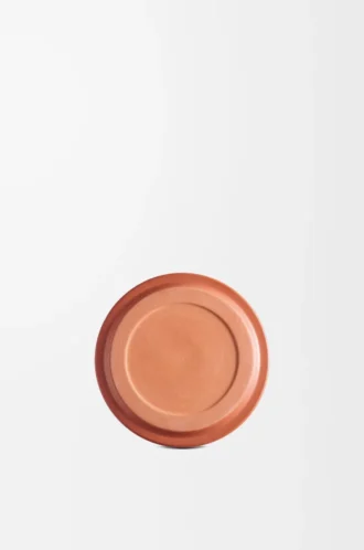 Coperchio per candela piccola in terracotta