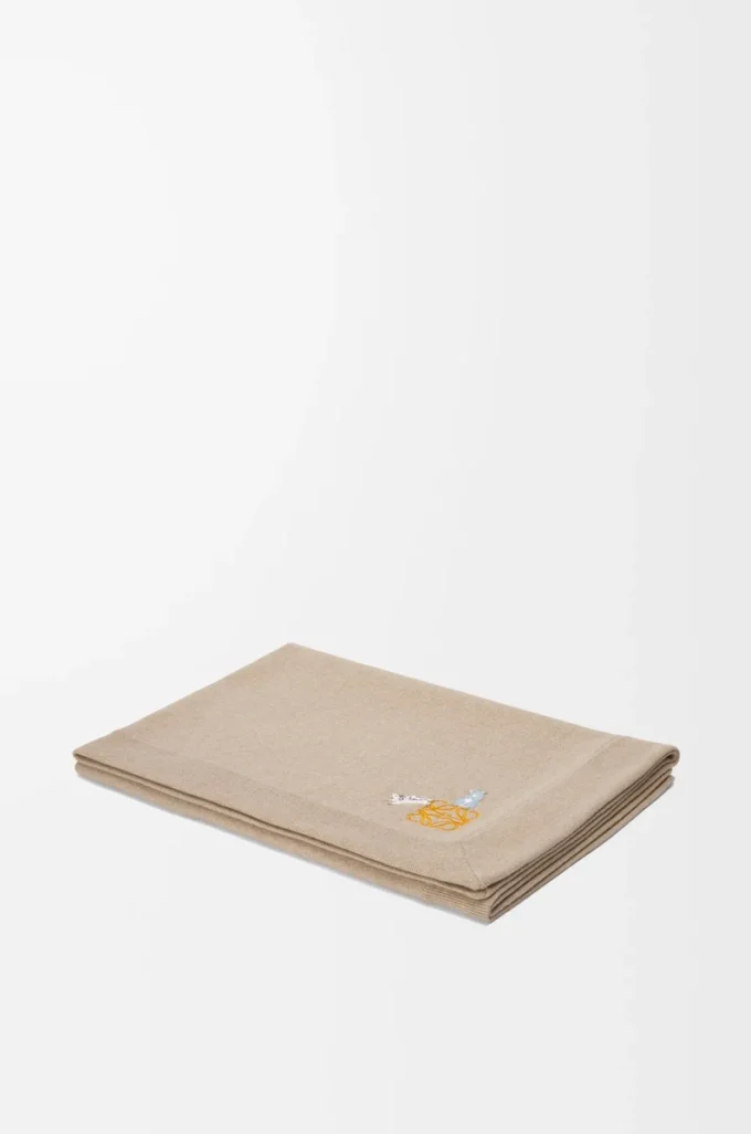 Coperta Hamster in cashmere Beige Coperta Hamster in cashmere Beige