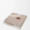 Coperta in lana e cashmere Beige/Ecru Coperta in lana e cashmere Beige/Ecru