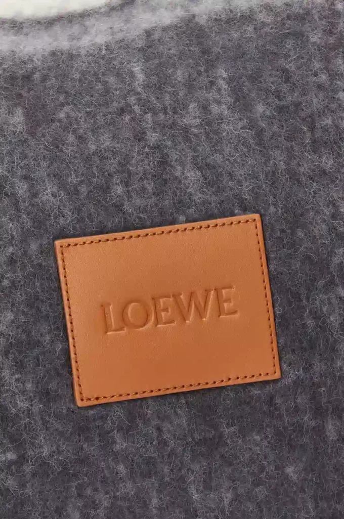 Coperta in misto alpaca e lana Beige chiaro/Multicolore Coperta in misto alpaca e lana Beige chiaro/Multicolore