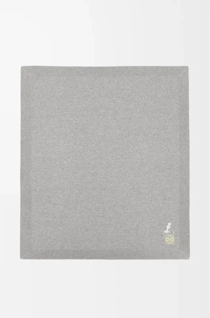 Coperta Squid in cashmere Grigio Coperta Squid in cashmere Grigio