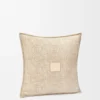 Cuscino Anagram in lana e cashmere Beige Cuscino Anagram in lana e cashmere Beige