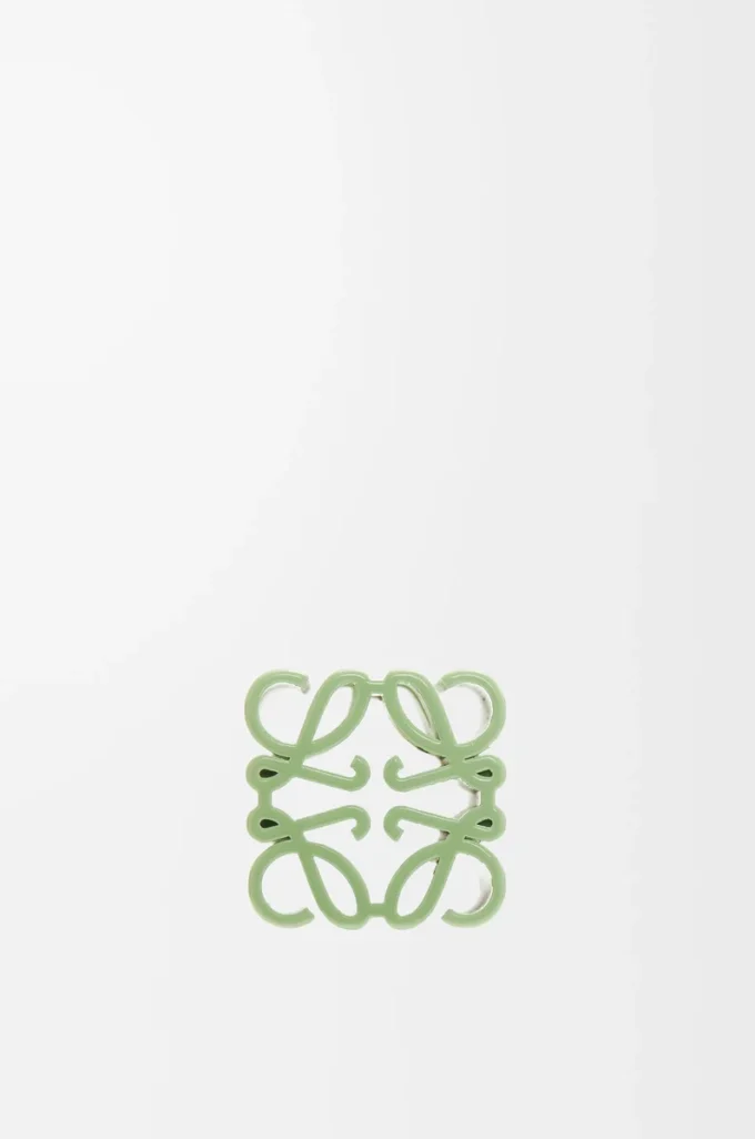Dadi cubici Anagram in ottone Jade