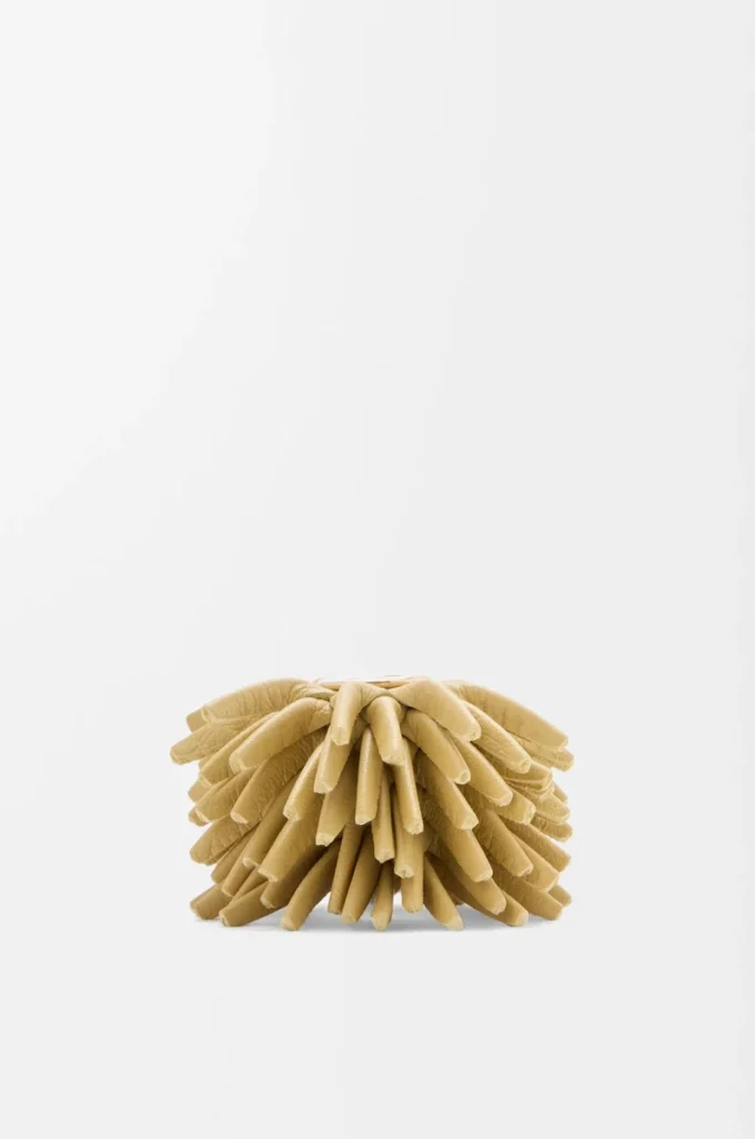 Dadi Flower in pelle di vitello classica Pale Yellow Glaze Dadi Flower in pelle di vitello classica Pale Yellow Glaze