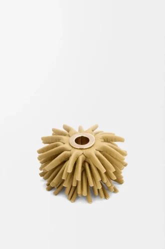 Dadi Flower in pelle di vitello classica Pale Yellow Glaze Dadi Flower in pelle di vitello classica Pale Yellow Glaze
