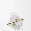 Dadi Flower in pelle di vitello classica Pale Yellow Glaze Dadi Flower in pelle di vitello classica Pale Yellow Glaze