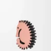 Dadi Seahorse in pelle di vitello classica Blossom/Tan