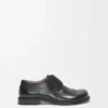 Derby brogue Campo in pelle di vitello spazzolata Nero Derby brogue Campo in pelle di vitello spazzolata Nero