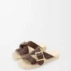 Espadrillas Petal in pelle di vitello conciata al vegetale Marrone Espadrillas Petal in pelle di vitello conciata al vegetale Marrone