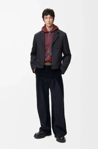 felpa con cappuccio e zip in cotone bordeaux 2 330x498 - Felpa con cappuccio e zip in cotone bordeaux