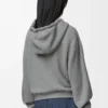 Felpa con cappuccio Flamenco in cotone e cashmere Grigio Felpa con cappuccio Flamenco in cotone e cashmere Grigio
