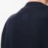 Felpa con cappuccio in misto cotone Blu notte Felpa con cappuccio in misto cotone Blu notte