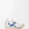 Flow Runner 2.0 in nylon e pelle scamosciata Bianco/Denim chiaro Flow Runner 2.0 in nylon e pelle scamosciata Bianco/Denim chiaro