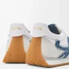Flow Runner 2.0 in nylon e pelle scamosciata Bianco/Denim chiaro Flow Runner 2.0 in nylon e pelle scamosciata Bianco/Denim chiaro