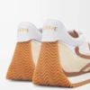Flow Runner 2.0 in nylon e pelle scamosciata Chocolate/Almost Optic