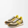 Flow Runner 2.0 in nylon e pelle scamosciata Crema/Giallo/Verde oliva Flow Runner 2.0 in nylon e pelle scamosciata Crema/Giallo/Verde oliva