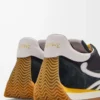 Flow Runner 2.0 in nylon e pelle scamosciata Nero/Bianco/Kaki Flow Runner 2.0 in nylon e pelle scamosciata Nero/Bianco/Kaki