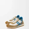 Flow Runner 2.0 in nylon e pelle scamosciata Sand/Blue/White