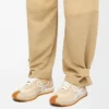 Flow Runner in nylon e pelle scamosciata Light Powder Flow Runner in nylon e pelle scamosciata Light Powder