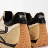 Flow Runner in nylon e pelle scamosciata Oro/Nero Flow Runner in nylon e pelle scamosciata Oro/Nero
