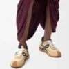 Flow Runner in nylon e pelle scamosciata Oro/Nero Flow Runner in nylon e pelle scamosciata Oro/Nero