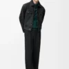 Giacca Anagram in denim nero Giacca Anagram in denim nero