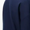 Giacca con cappuccio in cotone blu navy/beige Giacca con cappuccio in cotone blu navy/beige