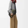 Giacca con zip in lana Grigio chiaro