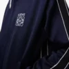 Giacca da tuta in jersey tecnico blu navy scuro