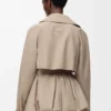 Giacca in cotone beige