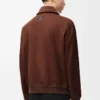 Giacca in cotone Marrone/Marrone scuro Giacca in cotone Marrone/Marrone scuro