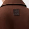 Giacca in cotone Marrone/Marrone scuro Giacca in cotone Marrone/Marrone scuro