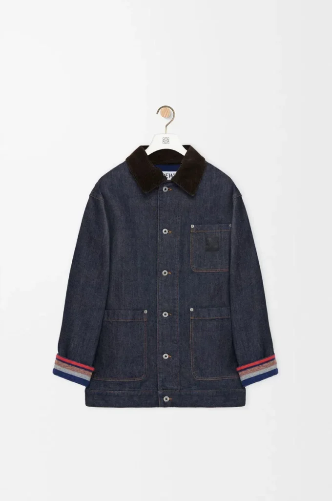 Giacca in denim Raw Denim/Blu Giacca in denim Raw Denim/Blu