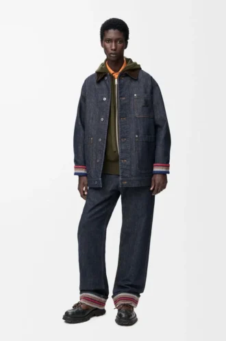 Giacca in denim Raw Denim/Blu