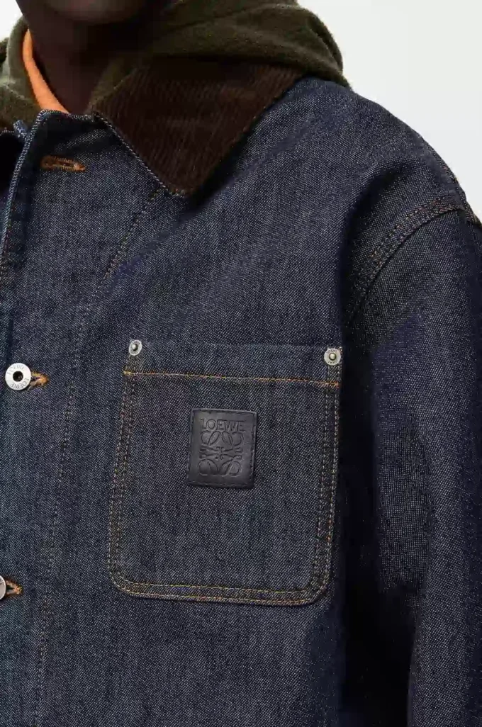 Giacca in denim Raw Denim/Blu Giacca in denim Raw Denim/Blu