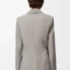 Giacca in lana Melange beige chiaro Giacca in lana Melange beige chiaro