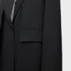 Giacca in lana Nero