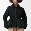 Giacca in misto cotone Nero Giacca in misto cotone Nero