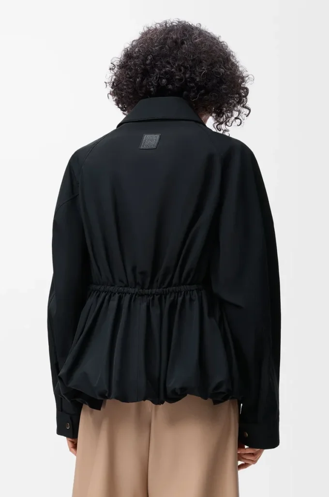 Giacca in misto cotone Nero Giacca in misto cotone Nero
