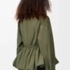 Giacca in misto cotone Verde kaki Giacca in misto cotone Verde kaki