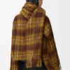 Giacca in misto mohair e lana Giallo/Multicolore