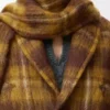 Giacca in misto mohair e lana Giallo/Multicolore