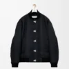 Giacca in nylon Nero