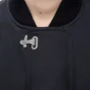 Giacca in nylon Nero