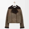 Giacca in shearling Salvia Giacca in shearling Salvia