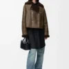 Giacca in shearling Salvia Giacca in shearling Salvia