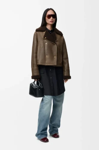 Giacca in shearling Salvia