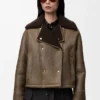 Giacca in shearling Salvia Giacca in shearling Salvia